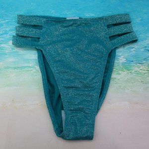 Xhilaration Bikini Bottom Blue Small #DD-049